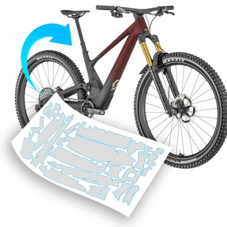 Pellicola protettiva telaio per bici Scott Genius 900 Ultimate | ST 900 Tuned  2023 - 2024 29 Carbon 
